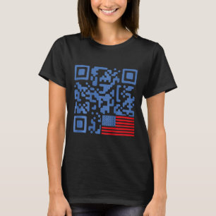 Camiseta Presidente Trump Qr Engraçado 4547 Dança Movimento