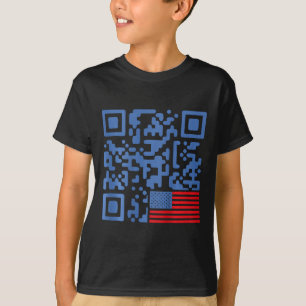 Camiseta Presidente Trump Qr Engraçado 4547 Dançando Movime