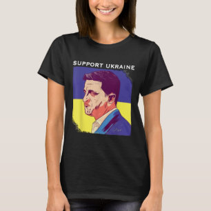 Camiseta Presidente Zelensky Ucrânia Volodymyr Zelensky Ucr