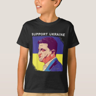 Camiseta Presidente Zelensky Ucrânia Volodymyr Zelensky Ucr