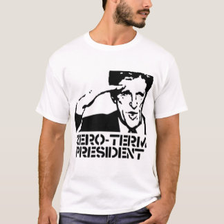 Camiseta Presidente zero do termo