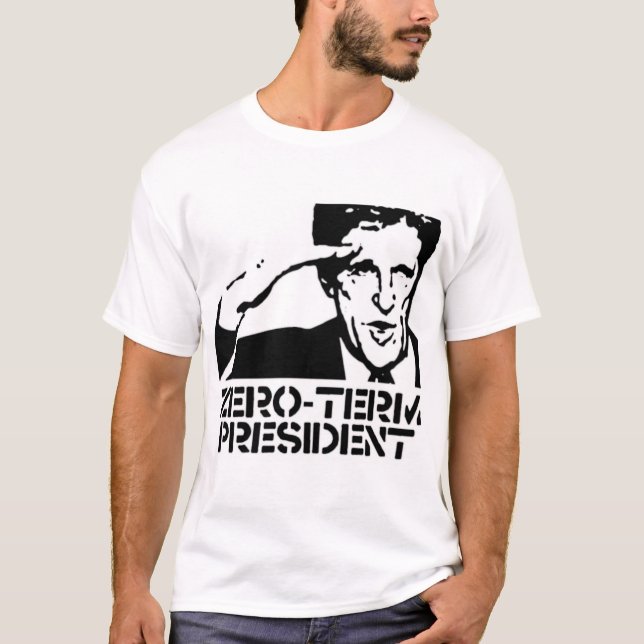 Camiseta Presidente zero do termo (Frente)