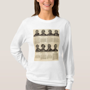 Camiseta Presidentes E.U., autógrafos, biografias