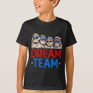 Camiseta Presidentes Patrióticos da Equipe Monte Aamerican