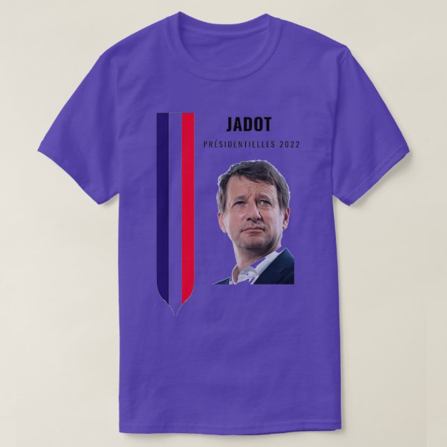 Camiseta Presidential 2022 France Yannick Jadot (Frente do Design)