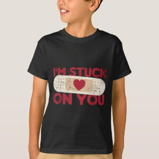 Camiseta Preso Em - Adesivo de Bandagem Engraçado com Dito