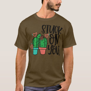 Camiseta Preso Em Cactos Suculenta Cactus Cactus Love Pla