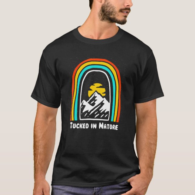 Camiseta Preso Na Natureza, Acampando A Vida Selvagem No Ex (Frente)