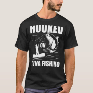 Camiseta Preso Na Pesca De Atum Pesca De Atum Rabo Amarelo