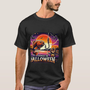 Camiseta Preso no Halloween – Diversão de Pesca no Hallow