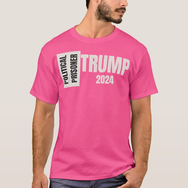 Camiseta Preso Político Trump (Frente)