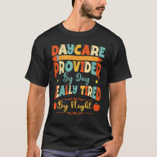 Camiseta Prestador De Cuidados De Dia Por Curso Noturno