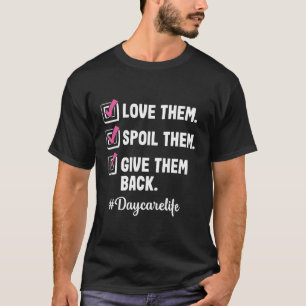 Camiseta Prestador de serviços de acolhimento de crianças A