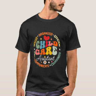 Camiseta Prestador de Serviços de Cuidados de Infância a Pe
