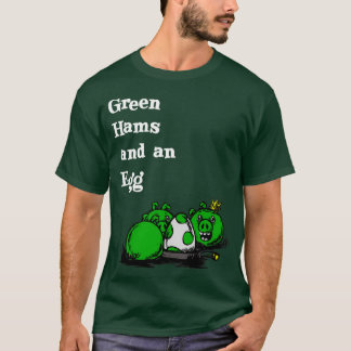 Camiseta presunto verde e ovo