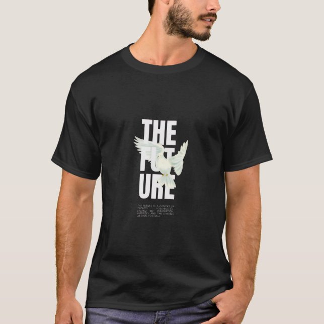 camiseta preta. (Frente)