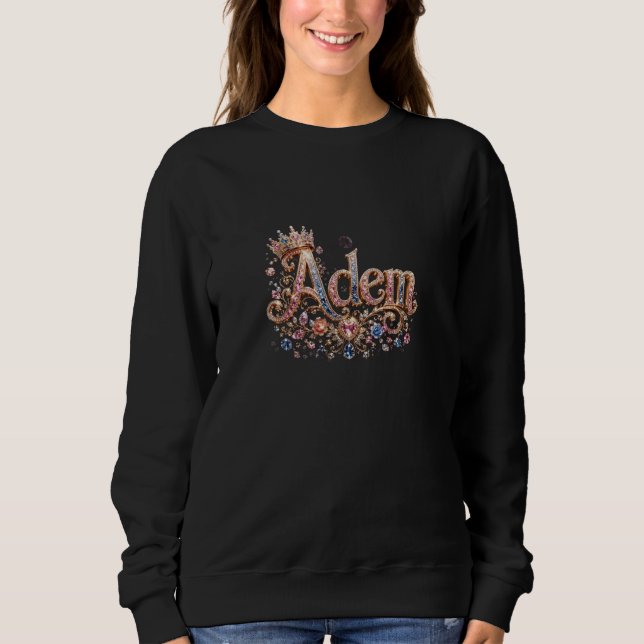 Camiseta Preta Adam Coroa (Frente)