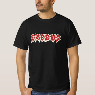 Camiseta preta banda Exodus