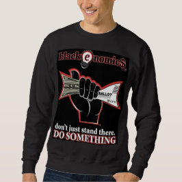 Camiseta preta "Buck and Ballot" para Homens
