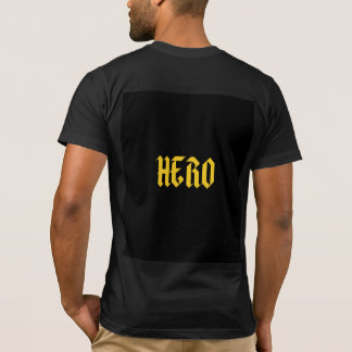 Camiseta preta com o melhor design