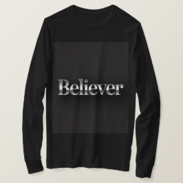 Camiseta Preta Cristã Believer