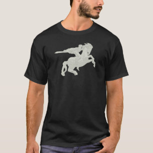Camiseta preta David de Sassoon Սասունցի Դավիթ