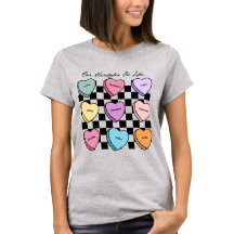 Camiseta Preta de Coração de Bala para o Dia dos N