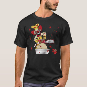 Camiseta Preta de Cozinha Extrema