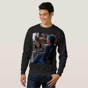 Camiseta preta de homem Fascinação Com Patos