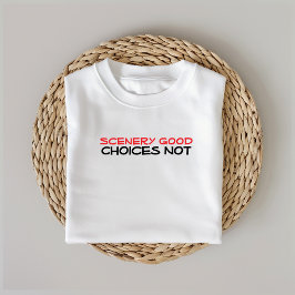 Camiseta preta de humor de caminhada e acampamento