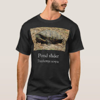 Camiseta Preta de Tartaruga Lata