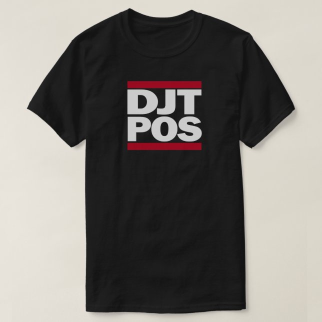 Camiseta Preta DJT-POS (Frente do Design)