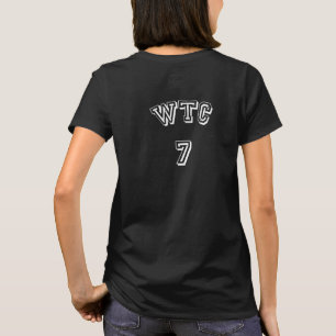 Camiseta preta do World Trade Center 7