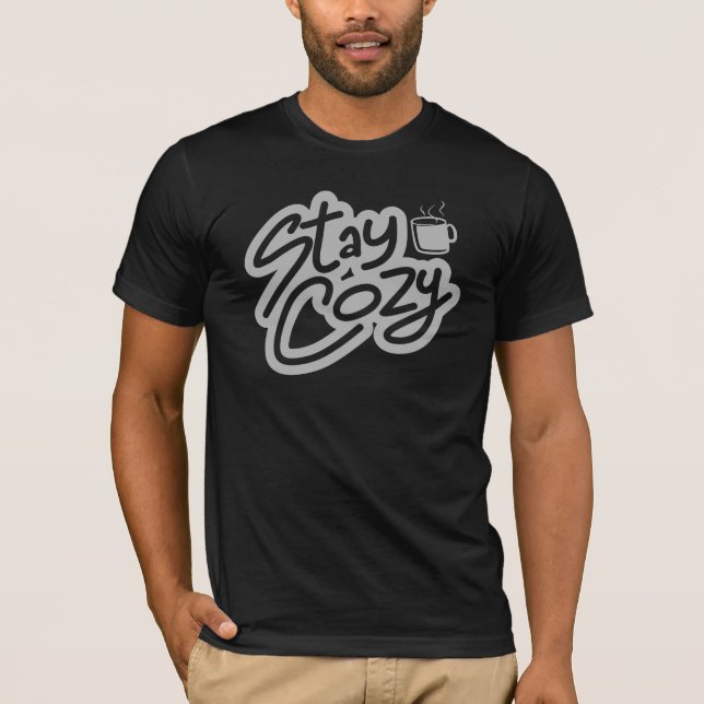 Camiseta Preta e Branca Limpa e Moderna (Frente)