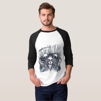 Camiseta Preta e Branca para Homens e Mulheres | S