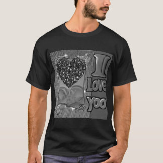 Camiseta Preta Eu Amo a Mim Coração | Amor Próprio