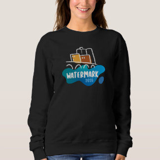 Camiseta preta feminina da Watermark