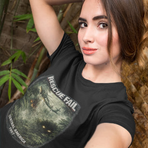 Camiseta Preta Feminina Rescue Fail