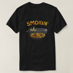 Camiseta Preta Fumante Grill