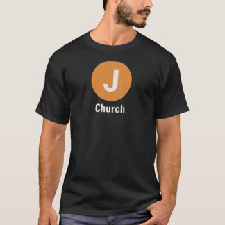 Camiseta preta J Church