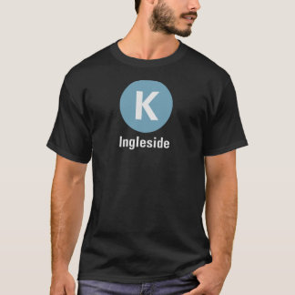 Camiseta preta K Ingleside