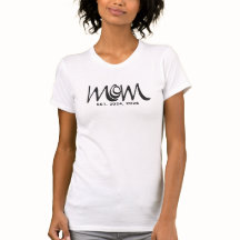 Camiseta Preta Mãe Estabelecida Letra