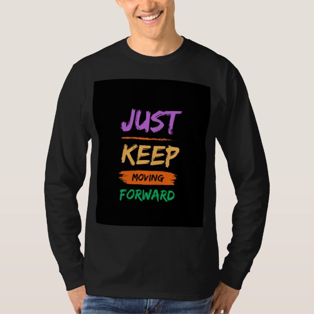 Camiseta preta manga longa (Frente)