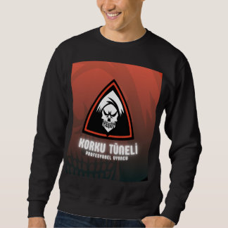 Camiseta Preta Manga Longa Com Design