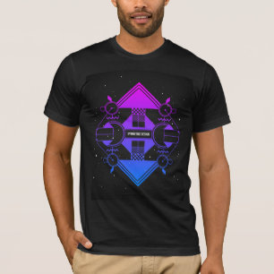 Camiseta Preta Minimalista “Little Design” – Limpa