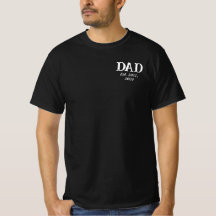 Camiseta Preta Minimalista Moderna Estabelecida Pe