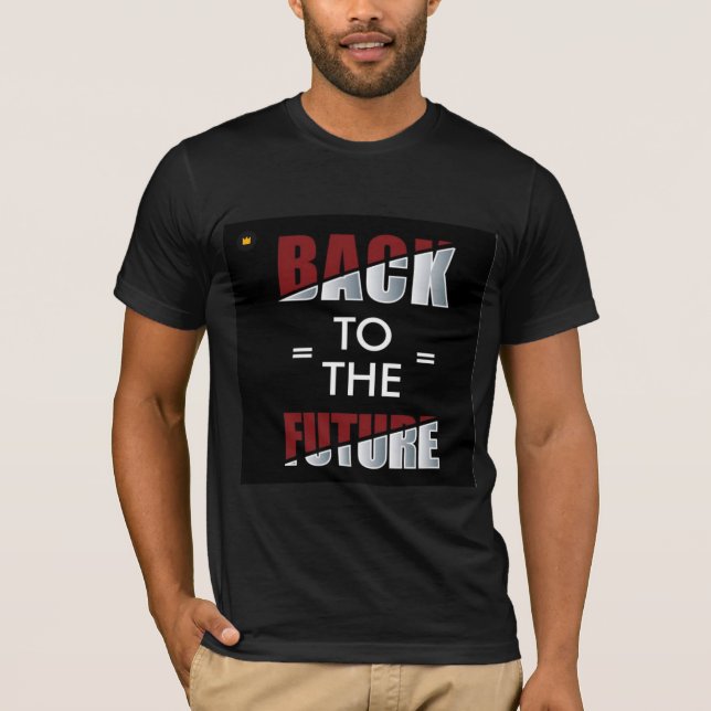 Camiseta Preta Minimalista Premium – Cas de Algodã (Frente)