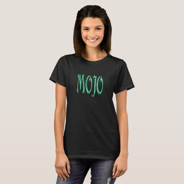 Camiseta preta mojo (Frente Completa)