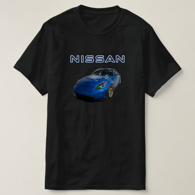 Camiseta Preta Nissan (Frente do Design)