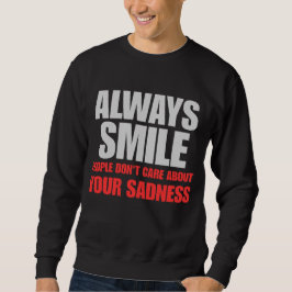 Camiseta Preta para Homens com Declaração de Reali